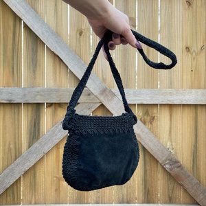 VTG Walborg suede purse